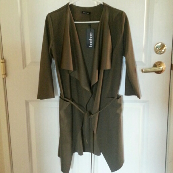 Boohoo Jackets & Blazers - Boohoo Eloise belted duster